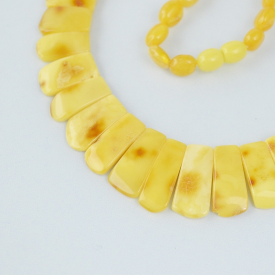 Amber necklace kolje beads